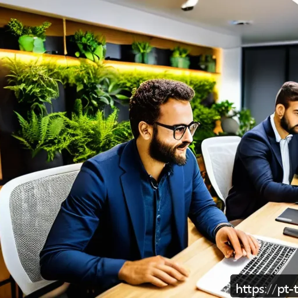 대만에서 열리는 국제 이벤트 - A bustling Brazilian small business office in São Paulo, showcasing a diverse team of professionals ...